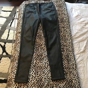 NWOT Pleather Leggings