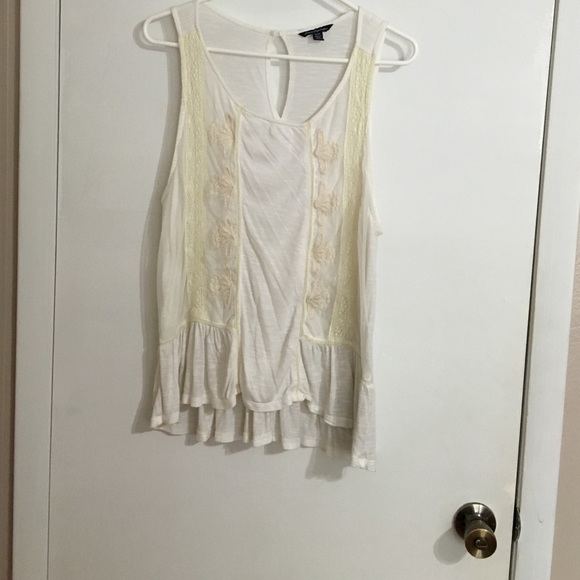 Ivory tank top