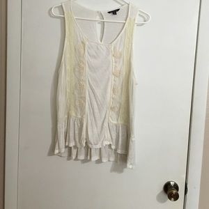 Ivory tank top
