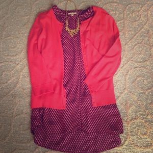 Pleione top tunic size m. NWOT