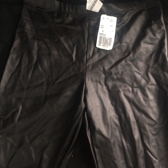 Brand new, pleather pants