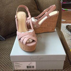 Jessica Simpson platform wedges