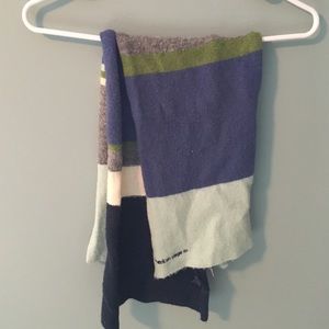 Striped american eagle long scarf