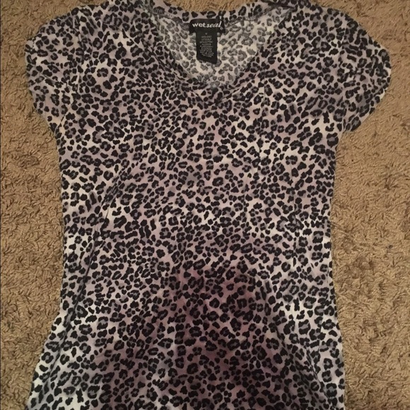 Cheetah print shirt