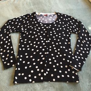 Dotted cardigan