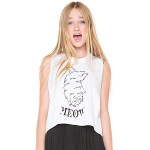 Brandy Melville Meow Top