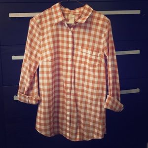 JCrew long sleeve button down "the perfect shirt"