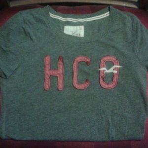 Gray Hollister Tee