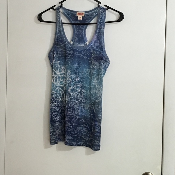 Blue tank top