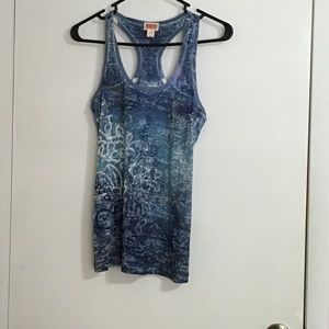 Blue tank top