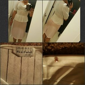 Vintage dress pea patch new York size medium/large