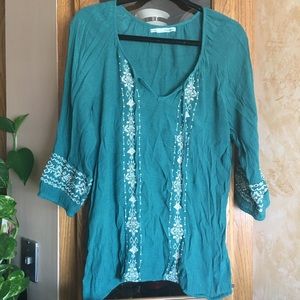 Boho Peasant Top