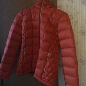 NWT Michael Kors Orange Winter Coat!!