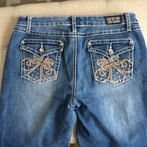 Embellished jeans