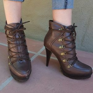 Lug sole boots