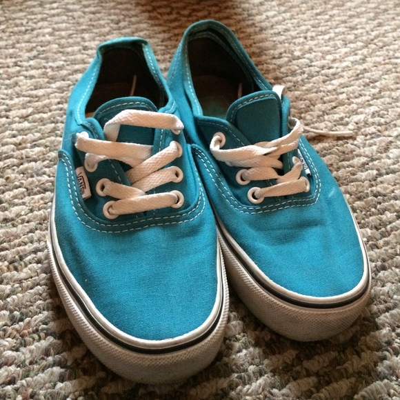 Turquoise vans - Picture 2 of 4