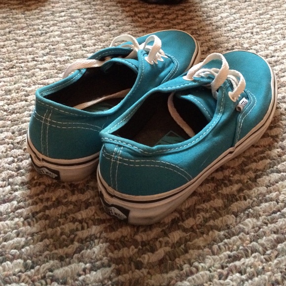 Turquoise vans - Picture 3 of 4