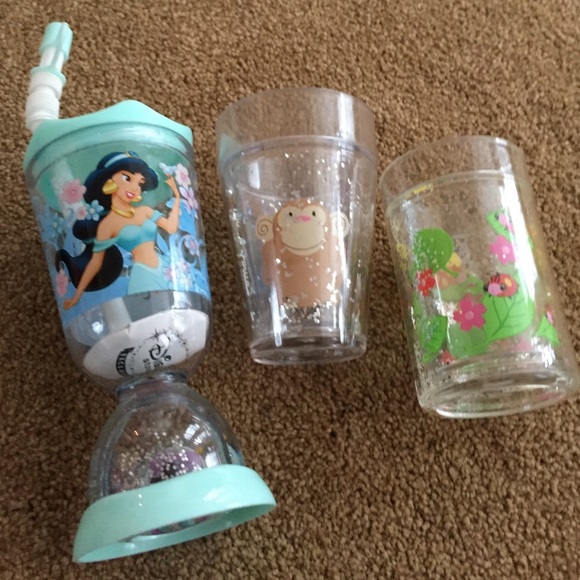 Net Disney Princess Jasmine Sippy Cup W Glitter