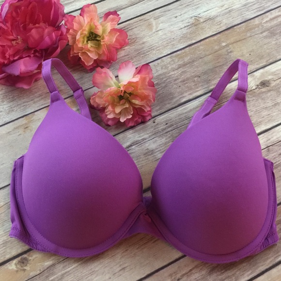 Victoria's Secret Other - Victoria's Secret PINK push Up Bra 34D purple