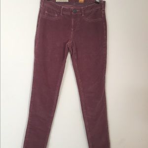 Pilcro and the Letterpress Corduroy jeggings