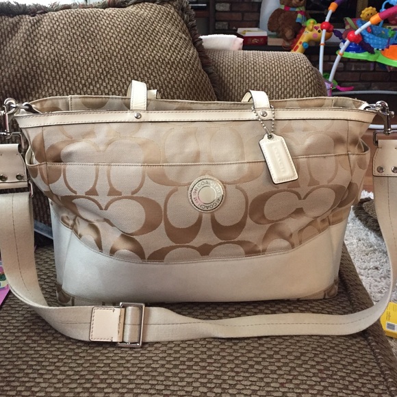 Coach diaper bag