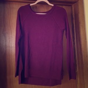 AE Burgundy Thermal Style Sweater