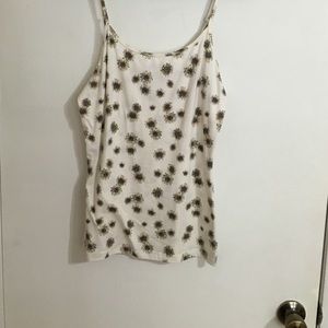Sunflower tank top