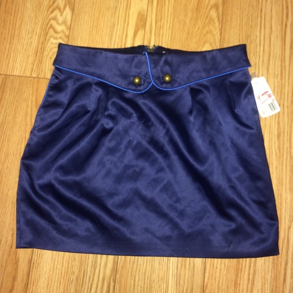 F21 Satin Skirt
