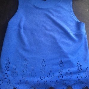 Blue tank top