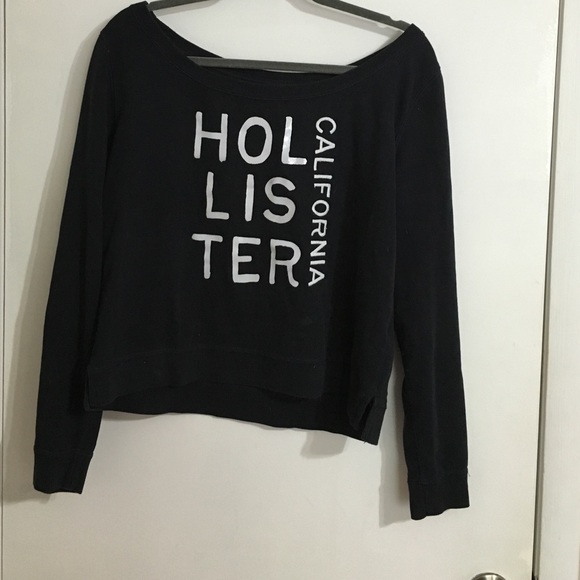 Navy blue hollister sweater