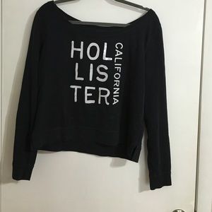 Navy blue hollister sweater