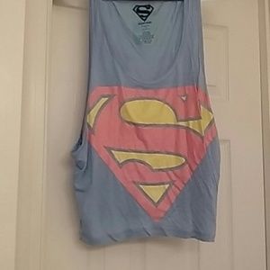 Pink Superman tank