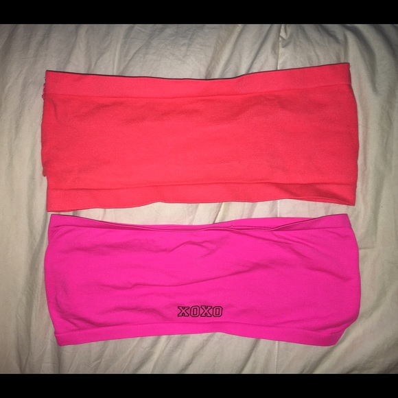 pink and orange braletts 2 for $10 - Picture 2 of 2