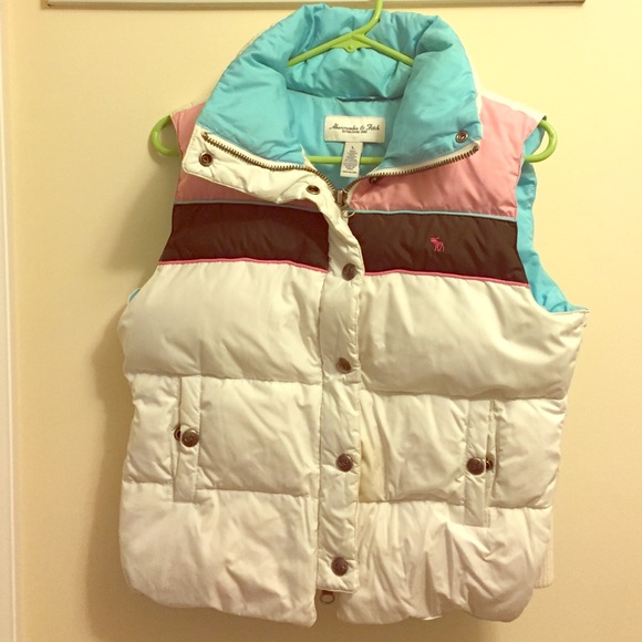 Abercrombie & Fitch Down Feather Vest
