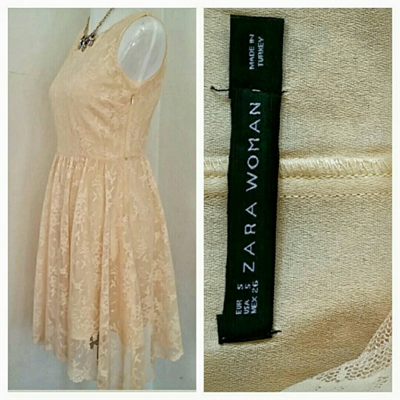 Zara Delicate Lace Dress - Picture 2 of 4