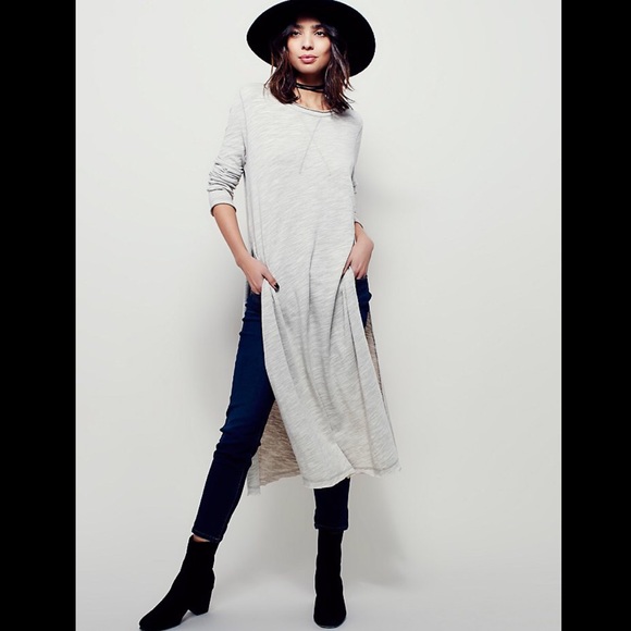 ❤️sold out FREE PEOPLE tunic long maxi - Picture 4 of 4