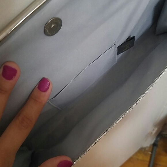 silver clutch - Picture 2 of 3