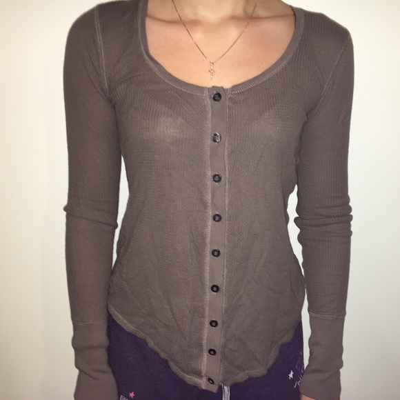 grey converse long sleeve shirt - Picture 1 of 3