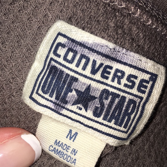 grey converse long sleeve shirt - Picture 3 of 3