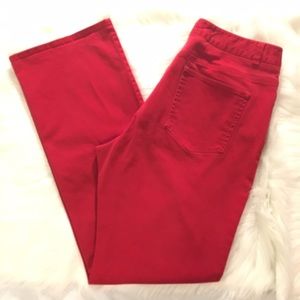 The Limited red jeans-style pants