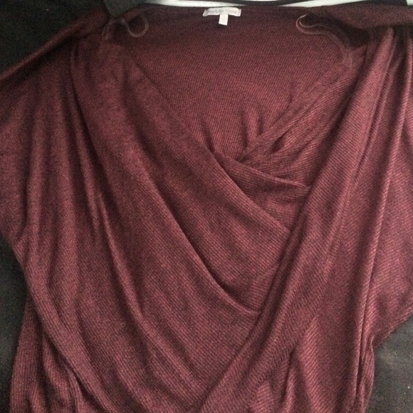 Burgundy sweater