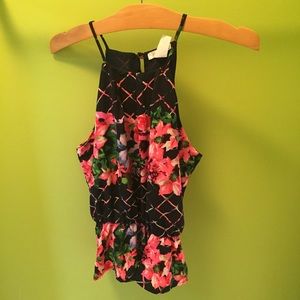 Printed blouse perfect for summer/spring night out