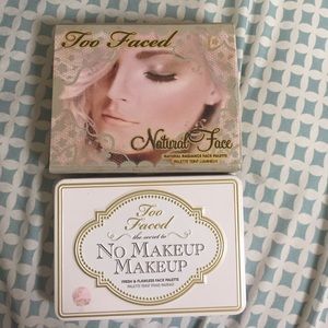 FINAL PRICE! Too faced palettes