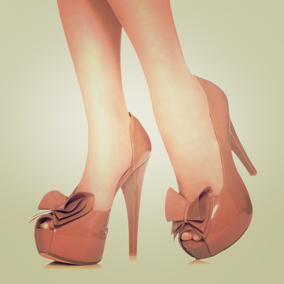 Rose heels. From justfab. So 7.5