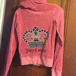Juicy couture jacket velour