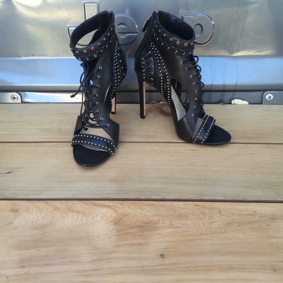 Brian Atwood gorgeous black heel. Worn ONE time