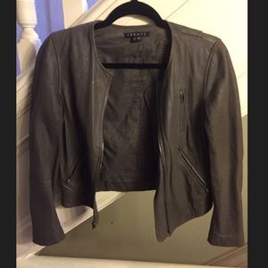 Theory leather jacket
