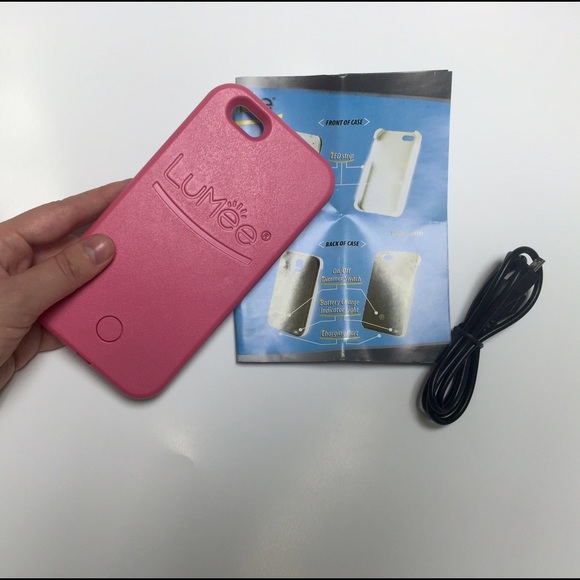Pink Lumee case for iPhone 6