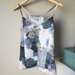 H&M floral print cami