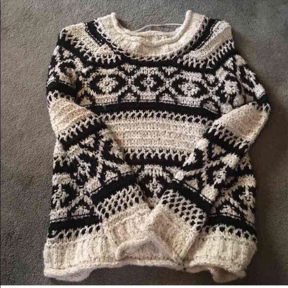 Free people "like new" sweater